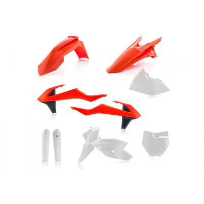 Σετ πλαστικά μοτοσυκλέτας ACERBIS για KTM SX/SX-F 16-18 White/Orange